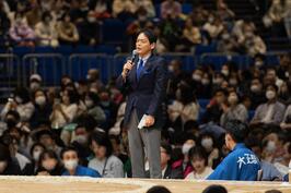 「～相鉄・東急新横浜線 開業記念～ 令和5年春巡業 大相撲横浜アリーナ場所」でご挨拶をしました
